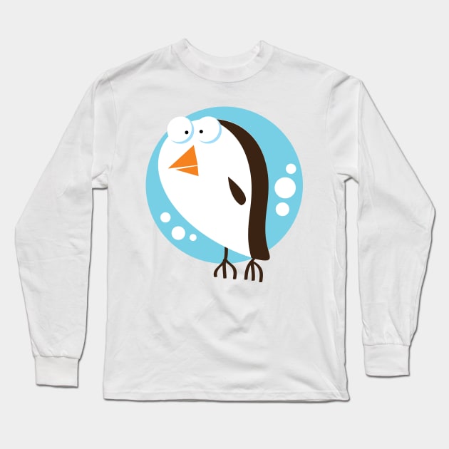 Penguin Long Sleeve T-Shirt by nickemporium1